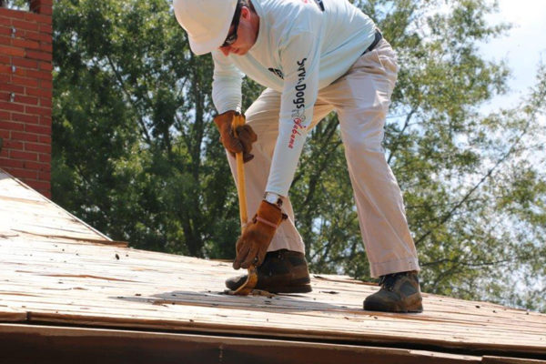JBS up on roof