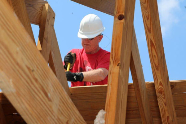 Jeff on roof