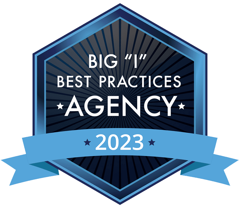 Award - Big I Best Practice Agency 2023 Logo